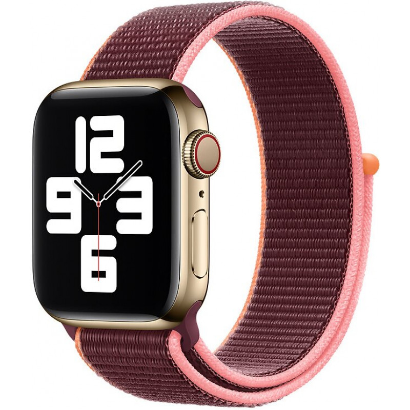 Ремешок STR Sport Loop Band for Apple Watch 49/42/44/45 mm - Plum