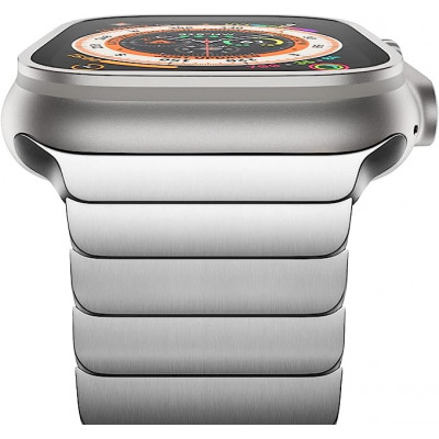 Ремешок STR Link Bracelet for Apple Watch 49/42/44/45 mm - Silver