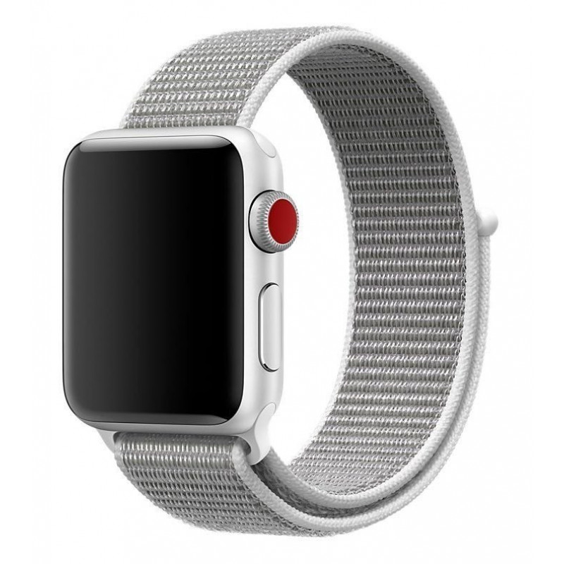 Нейлоновый ремешок STR Sport Loop Band for Apple Watch 49/45/44/42 mm Seashell