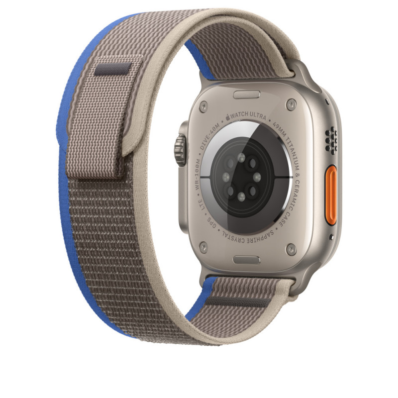 Тканевый ремешок STR Trail Loop для Apple Watch 49/42/44/45 mm - Blue/Gray