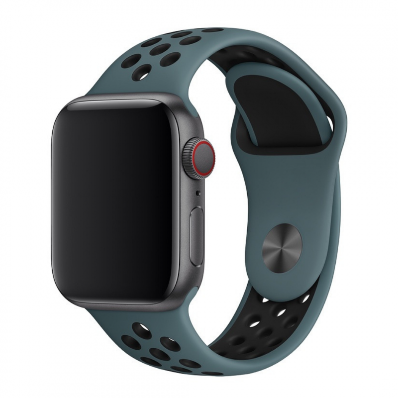 Ремешок STR Nike Sport Band для Apple Watch 38/40/41 мм Celestial Teal/Black