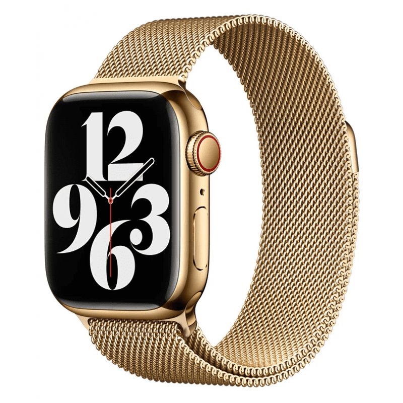 Ремешок STR Milanese Loop Band for Apple Watch 38/40/41 mm Yellow Gold