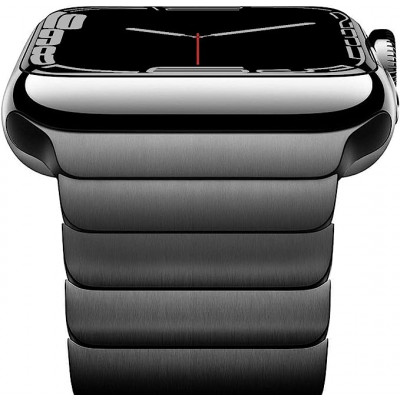 Ремешок STR Link Bracelet for Apple Watch 49/42/44/45 mm - Space Black