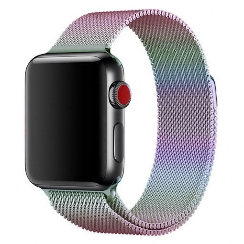 Ремешок STR Milanese Loop Band for Apple Watch 49/45/44/42 mm Colorful