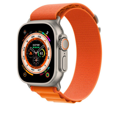 Нейлоновый ремешок STR Alpine Loop (OEM) for Apple Watch 49/45/44/42 mm - Orange