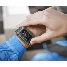 Ремешок с чехлом SUPCASE UB Pro Case for Apple Watch Series 1/2/3 (42mm) - Black (SUP-AW42-UBPRO-BK)