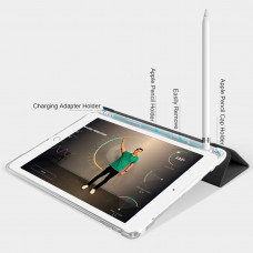 Чехол STR Air Противоударный для iPad 10.2" (2019/2020/2021/2022) с держателем для стилуса Черный