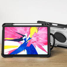 Противоударная накладка с подставкой WIWU Mecha Rotative Stand Case for iPad 10.2 (2019/2020/2021) | Air 3 10.5 (2019) | Pro 10.5 - Black