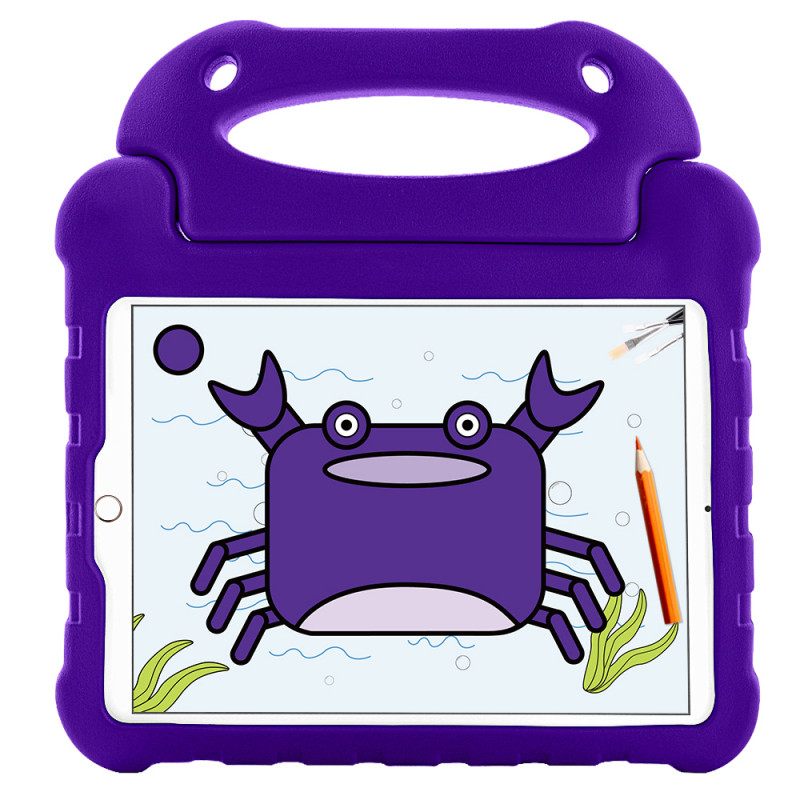 Противоударный детский чехол STR EVA Kids Case для iPad 10.2" (2019/2020/2021/2022) с подставкой Фиолетовый