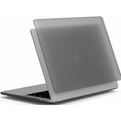 Пластиковый матовый чехол-накладка WIWU iSHIELD Hard Shell for MacBook Air 13.6 (2022) M2 - Black