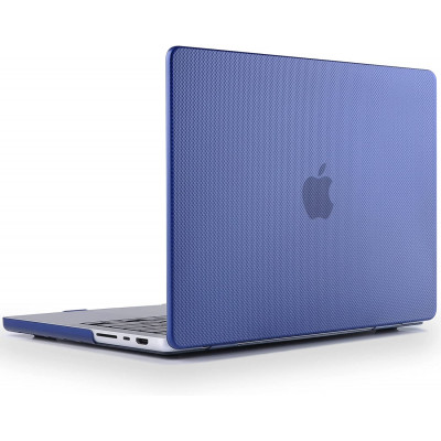 Пластиковая накладка STR Dots HardShell Case for MacBook Pro 13 (2016-2022) - Navy Blue