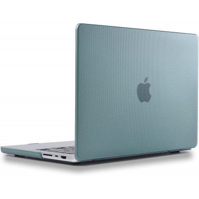 Пластиковая накладка STR Dots HardShell Case for MacBook Pro 13 (2016-2022) - Midnight Green