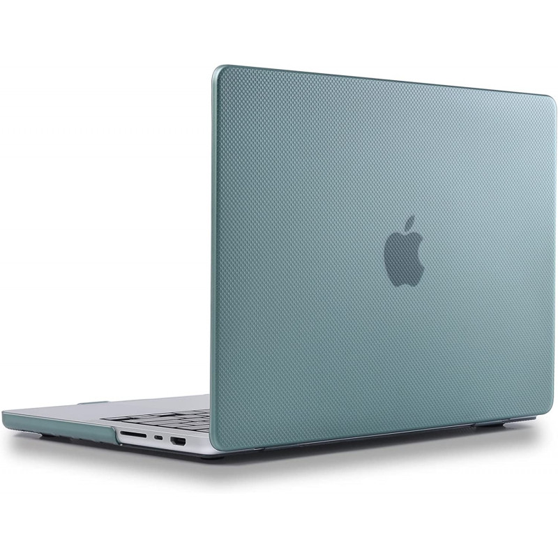 Пластиковая накладка STR Dots HardShell Case for MacBook Pro 13 (2016-2022) - Midnight Green