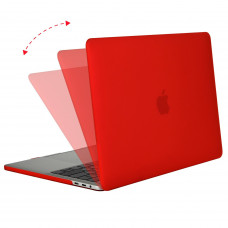 Накладка-чехол STR Matte Hard Shell Case for MacBook Pro 13 (2016-2020) Красный