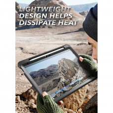 Противоударный чехол с защитой экрана SUPCASE UB Pro Full Body Rugged Case for iPad 10th Gen 10.9 (2022) - Black
