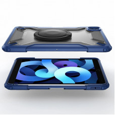 Противоударная накладка с подставкой WIWU Mecha Rotative Stand Case for iPad 10.2 (2019/2020/2021) | Air 3 10.5 (2019) | Pro 10.5 - Blue
