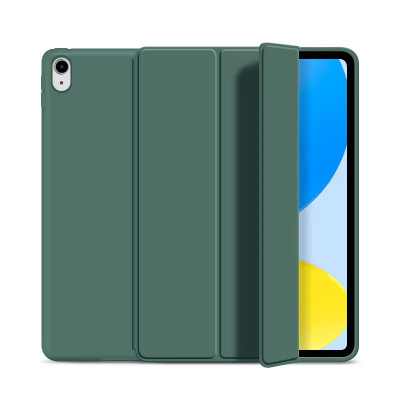 Силиконовый чехол-книжка STR Soft Case для iPad Pro 12.9 (2018 | 2020 | 2021 | 2022) - Dark Green