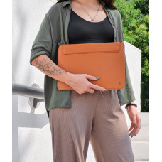 Папка c подставкой WIWU Skin Pro 2 (Portable Stand) for MacBook Pro 13 (2016-2022 M2) / Air 13 (2018-2022 M2) - Brown