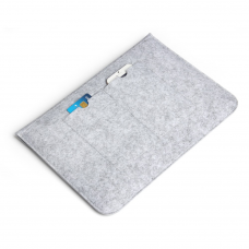 Чехол-конверт из войлока STR Felt Sleeve для MacBook Air 13 (2018-2020) / Pro 13 (2016-2020) - Gray