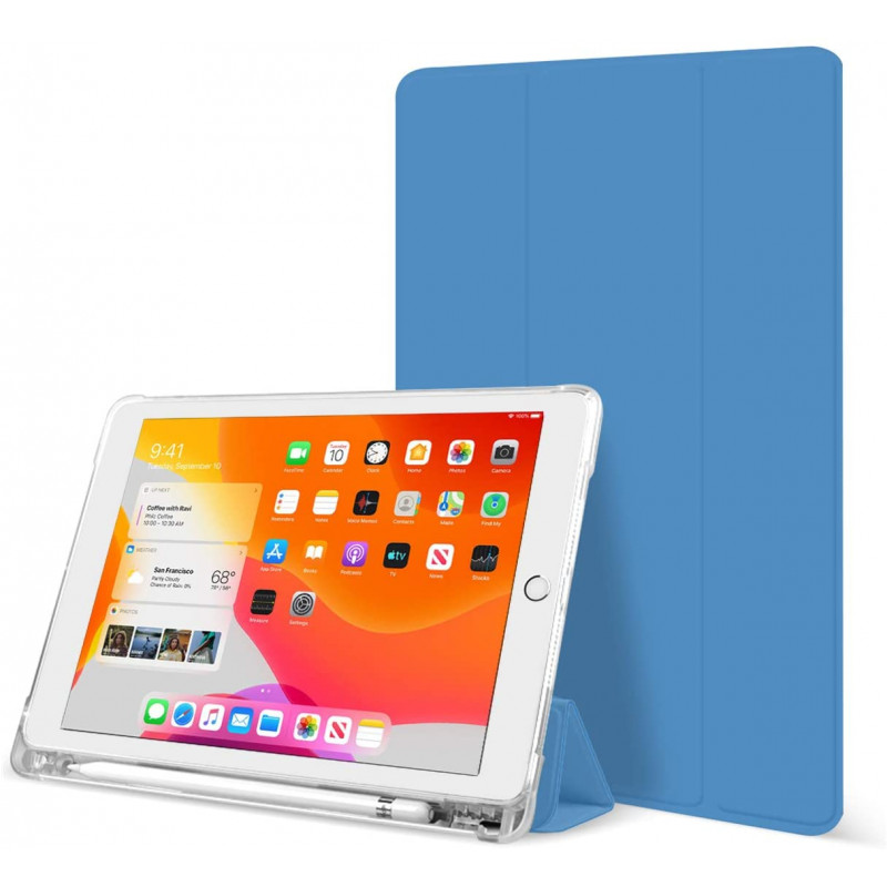Чехол-книжка STR Air Противоударный для iPad Pro 10.5"/Air 3 10.5" с держателем для стилуса Синий