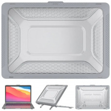 Противоударная накладка STR Mecha Shockproof Case for MacBook Pro 13 (2016-2022) - Gray
