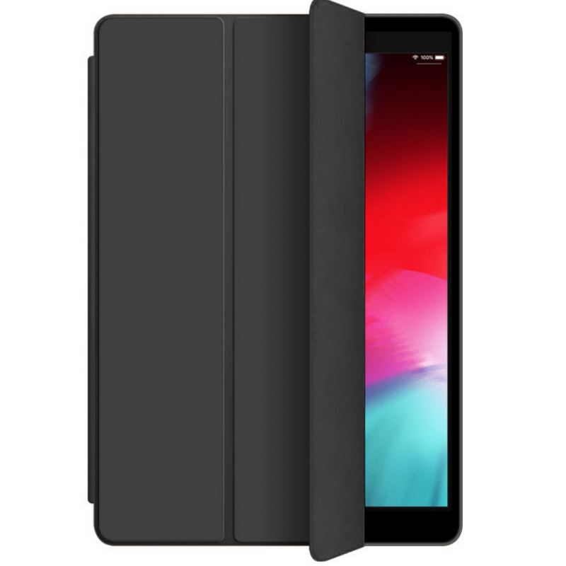 Чехол-книжка STR Soft Case Мягкий для iPad 10.2" (2019/2020/2021/2022) с подставкой Черный