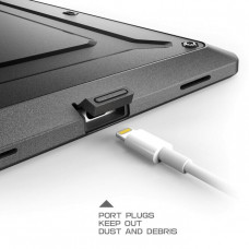 Противоударный чехол с защитой экрана SUPCASE UB Pro Full Body Rugged Case for iPad 9.7 (2017/2018) - Black
