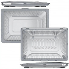 Противоударная накладка STR Mecha Shockproof Case for MacBook Pro 13 (2016-2022) - Gray