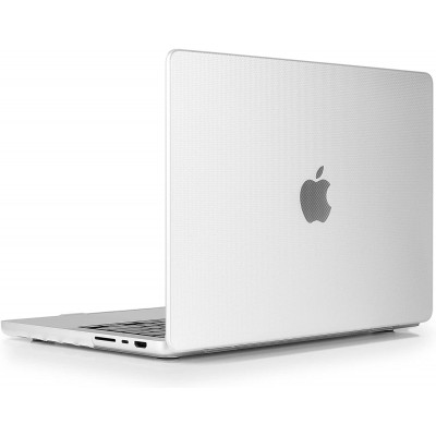 Пластиковая накладка STR Dots HardShell Case for MacBook Pro 13 (2016-2022) - White