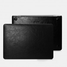 Кожаный чехол-накладка iCarer Microfiber Slim Series for MacBook Air 15 (2023-2024) М2/М3 - Black