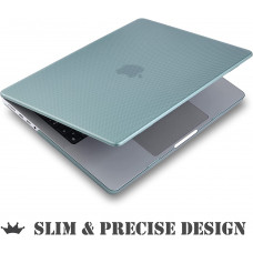 Пластиковая накладка STR Dots HardShell Case for MacBook Pro 13 (2016-2022) - Midnight Green