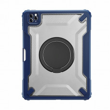 Противоударная накладка с подставкой WIWU Mecha Rotative Stand Case for iPad 10.2 (2019/2020/2021) | Air 3 10.5 (2019) | Pro 10.5 - Blue