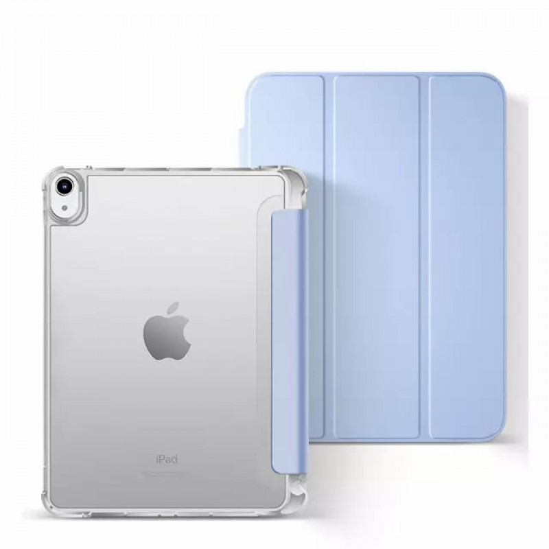 Силиконовый чехол-книжка с держателем для стилуса STR Air Protection Case for iPad 10th Gen 10.9 (2022) - Light Blue