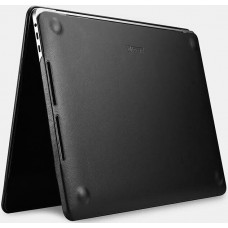Кожаный чехол-накладка iCarer Microfiber Slim Series for MacBook Air 15 (2023-2024) М2/М3 - Black