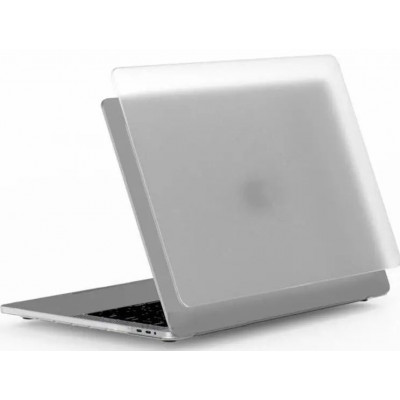 Пластиковый матовый чехол-накладка WIWU iSHIELD Hard Shell for MacBook Air 13.6 (2022) M2 - Transparent