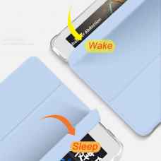 Чехол STR Air Противоударный для iPad 10.2" (2019/2020/2021/2022) с держателем для стилуса Голубой