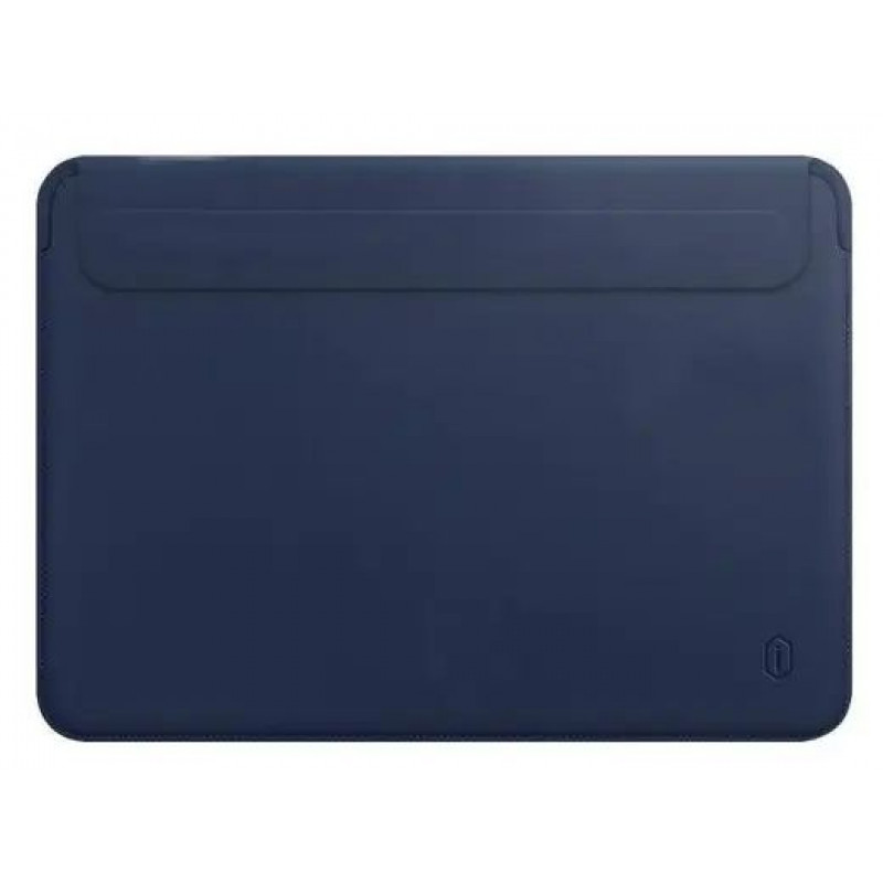 Кожаный чехол-папка WIWU Skin Pro 2 for MacBook Air 15 (2023-2024) М2/М3 - Blue