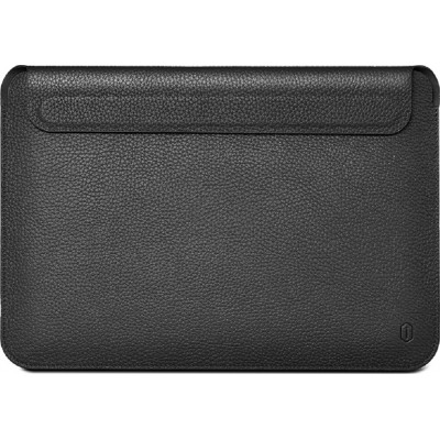 Кожаный чехол-папка WIWU Genuine Leather Laptop Sleeve for MacBook Pro 13 (2016-2020) / Air 13 (2018-2020) - Black