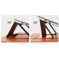 Папка c подставкой WIWU Skin Pro 2 (Portable Stand) for MacBook Pro 13 (2016-2022 M2) / Air 13 (2018-2022 M2) - Brown