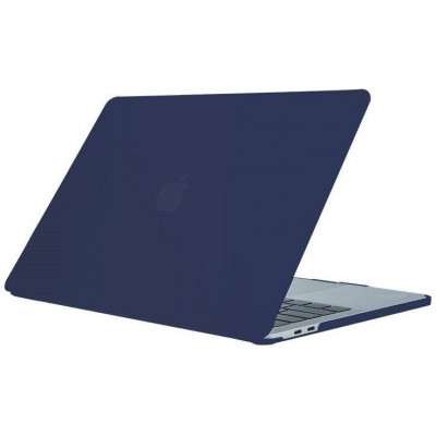 Накладка-чехол STR Матовая Противоударная Hard Shell Case для MacBook Pro 16 (2019) Синяя