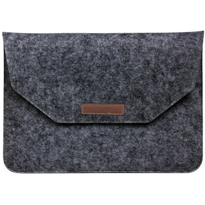 Чехол-конверт из войлока STR Felt Sleeve для MacBook Air 13 (2018-2020) / Pro 13 (2016-2020) - Black