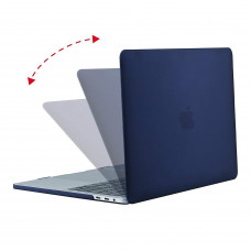 Накладка-чехол STR Matte Hard Shell Case for MacBook Pro 13 (2016-2020) Темно-Синий