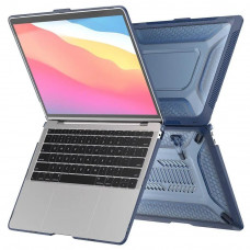 Противоударная накладка STR Mecha Shockproof Case for MacBook Pro 13 (2016-2022) - Blue