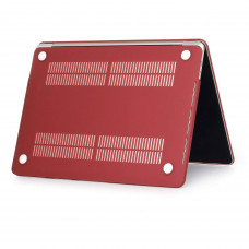 Накладка-чехол STR Matte Hard Shell Case for MacBook Pro 13 (2016-2020) Темно-Красный