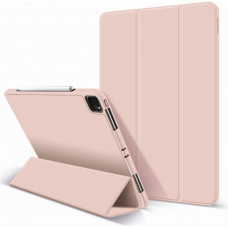 Чехол STR Trifold Трьёхскладный с подставкой для iPad Pro 12.9 (2018 | 2020 | 2021) Розовый