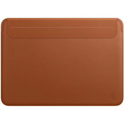 Папка c подставкой WIWU Skin Pro 2 (Portable Stand) for MacBook Pro 13 (2016-2022 M2) / Air 13 (2018-2022 M2) - Brown