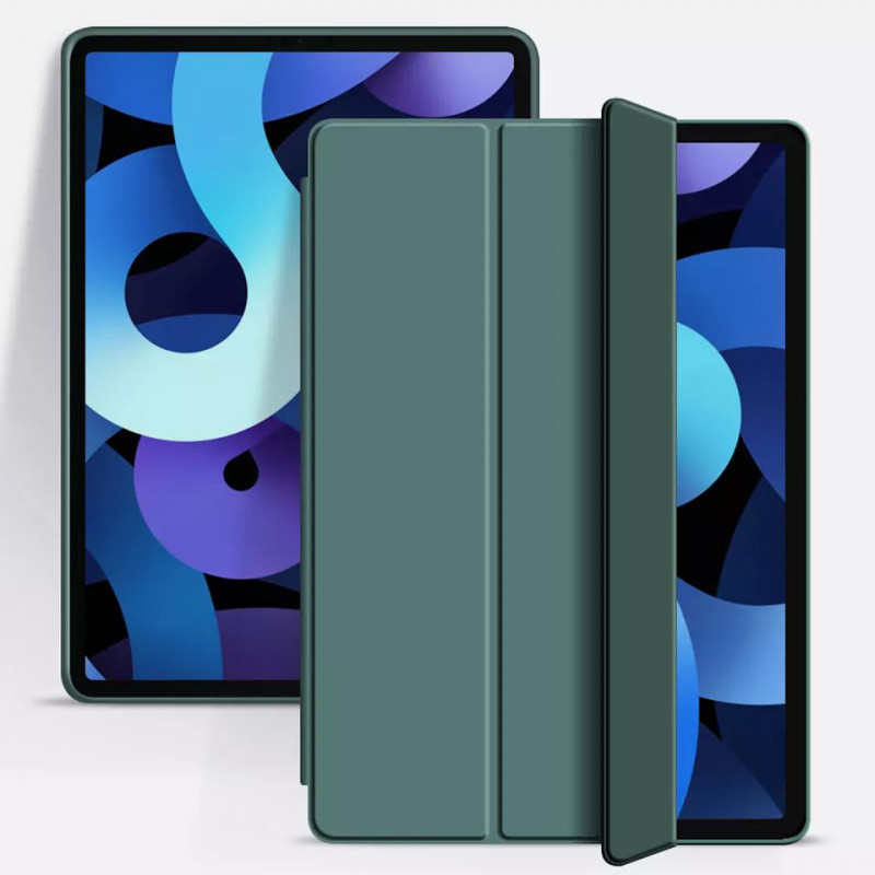 Силиконовый чехол-книжка STR Soft Case для iPad 10th Gen 10.9 (2022) - Dark Green