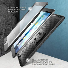 Противоударный чехол с защитой экрана SUPCASE UB Pro Full Body Rugged Case for iPad 10.2 (2019/2020/2021) - Black