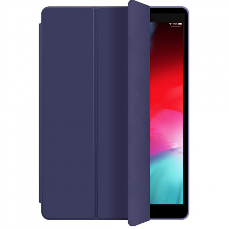 Чехол STR для iPad 9.7 (2017/2018) Мягкий Силиконовый С подставкой Фиолетовый
