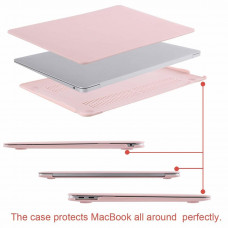 Накладка STR Матовый Тонкий Hard Shell для MacBook Air 13 (2018-2020) Розовый